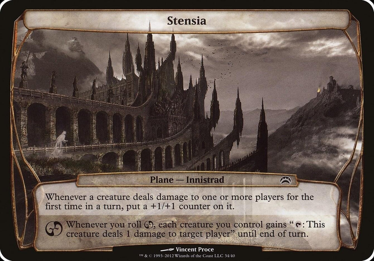 Image for Stensia (Planechase 2012) (34) (OVER) - Magic: The Gathering