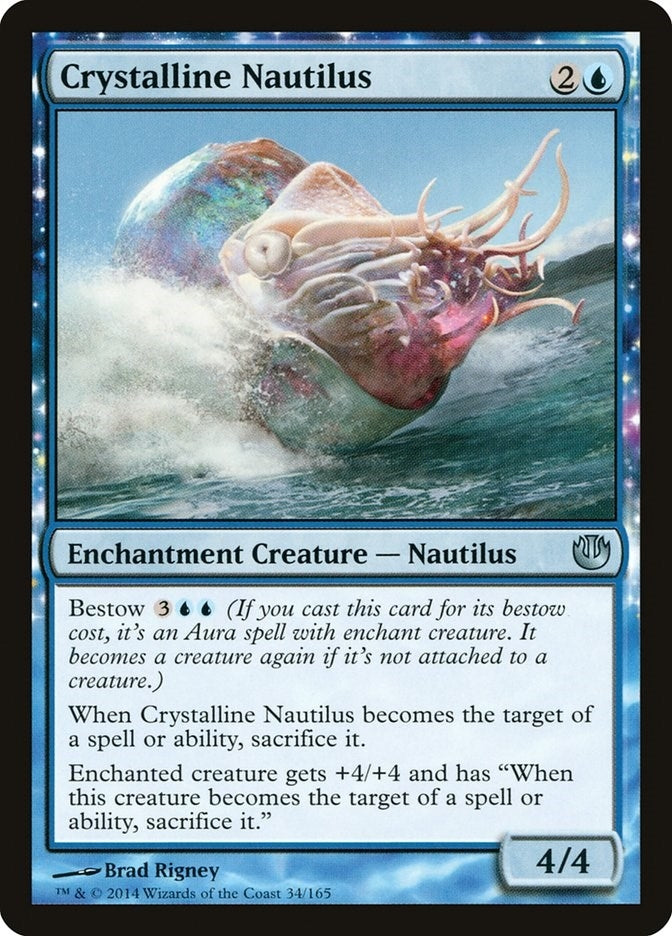 Image for Crystalline Nautilus (34) (JOU) - Magic: The Gathering