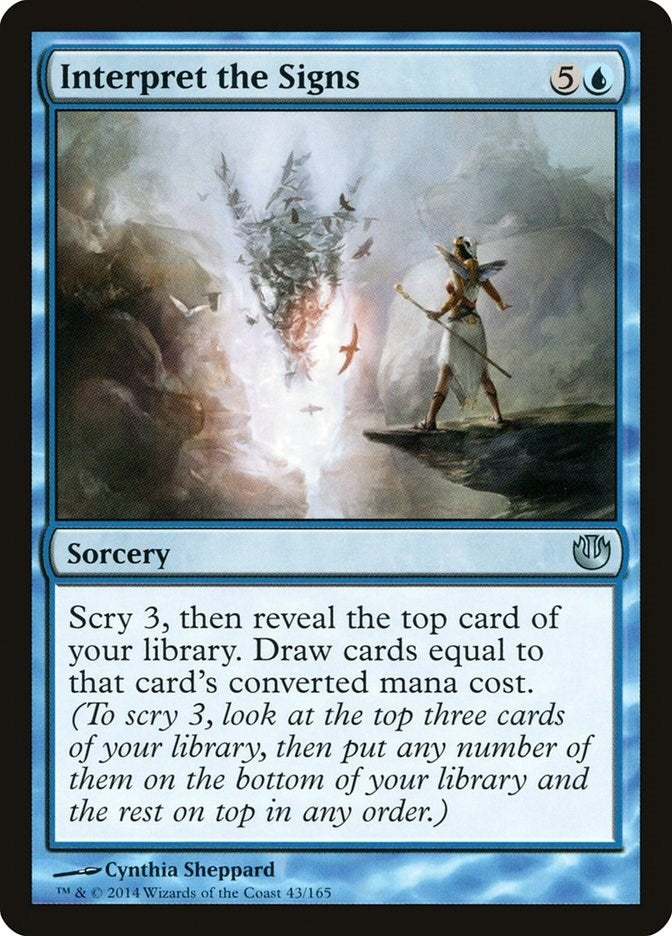 Image for Interpret the Signs (43) (JOU) - Magic: The Gathering