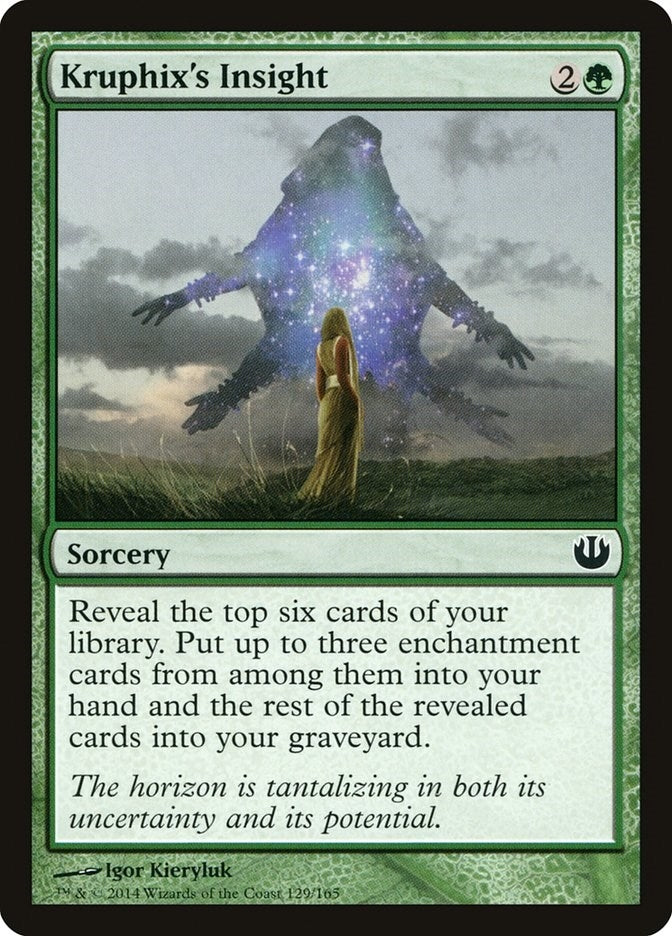 Image for Kruphix's Insight (129) (JOU) - Magic: The Gathering