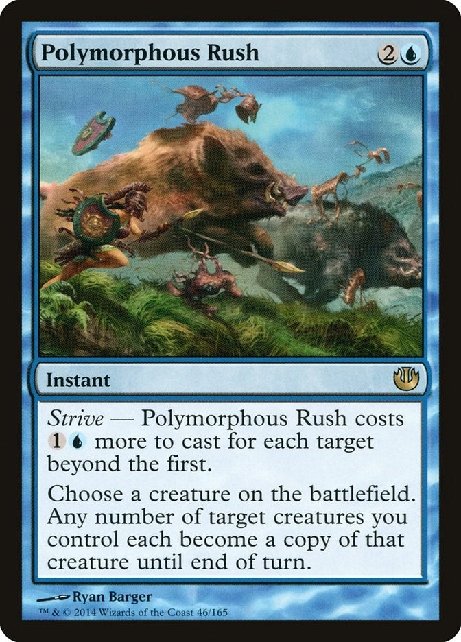 Image for Polymorphous Rush (46) (JOU) - Magic: The Gathering