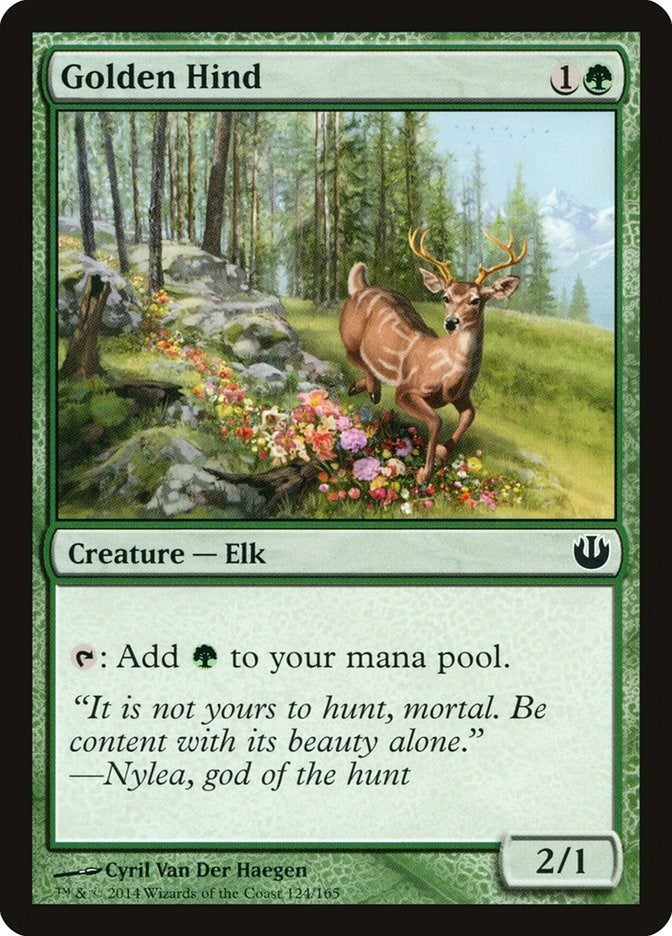 Image for Golden Hind (124) (JOU) - Magic: The Gathering