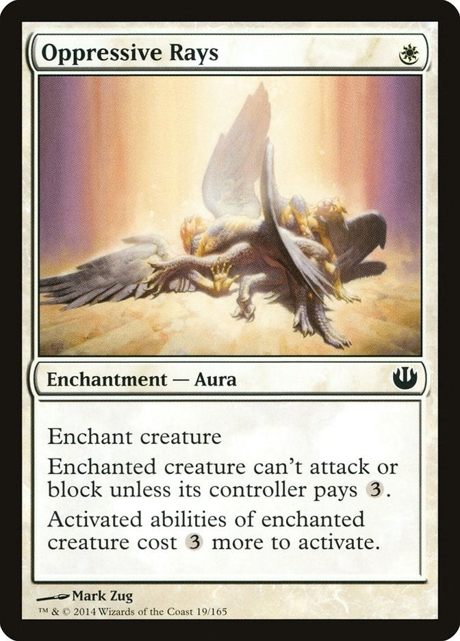 Image for Oppressive Rays (19) (JOU) - Magic: The Gathering