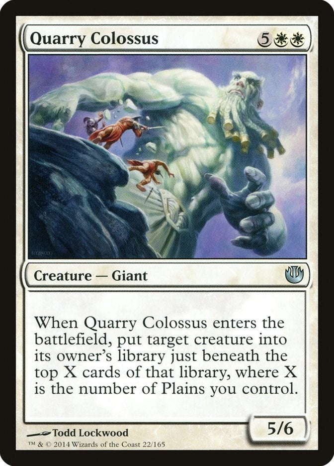 Image for Quarry Colossus (22) (JOU) - Magic: The Gathering
