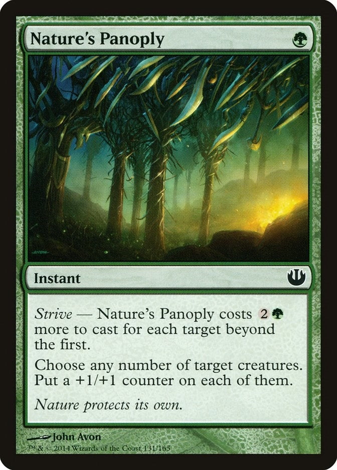 Image for Nature's Panoply (131) (JOU) - Magic: The Gathering