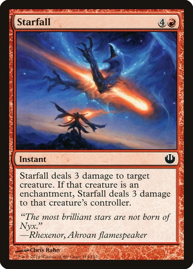Image for Starfall (114) (JOU) - Magic: The Gathering
