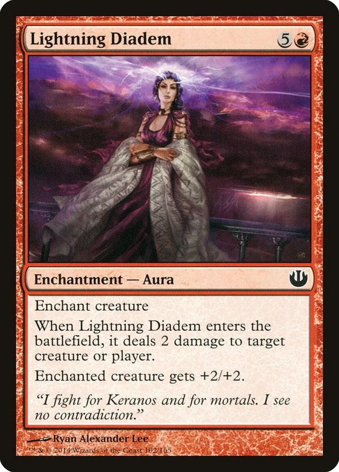 Image for Lightning Diadem (102) (JOU) - Magic: The Gathering