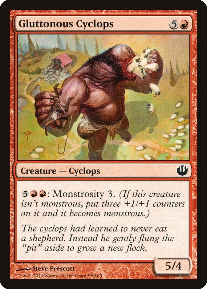 Image for Gluttonous Cyclops (99) (JOU) - Magic: The Gathering