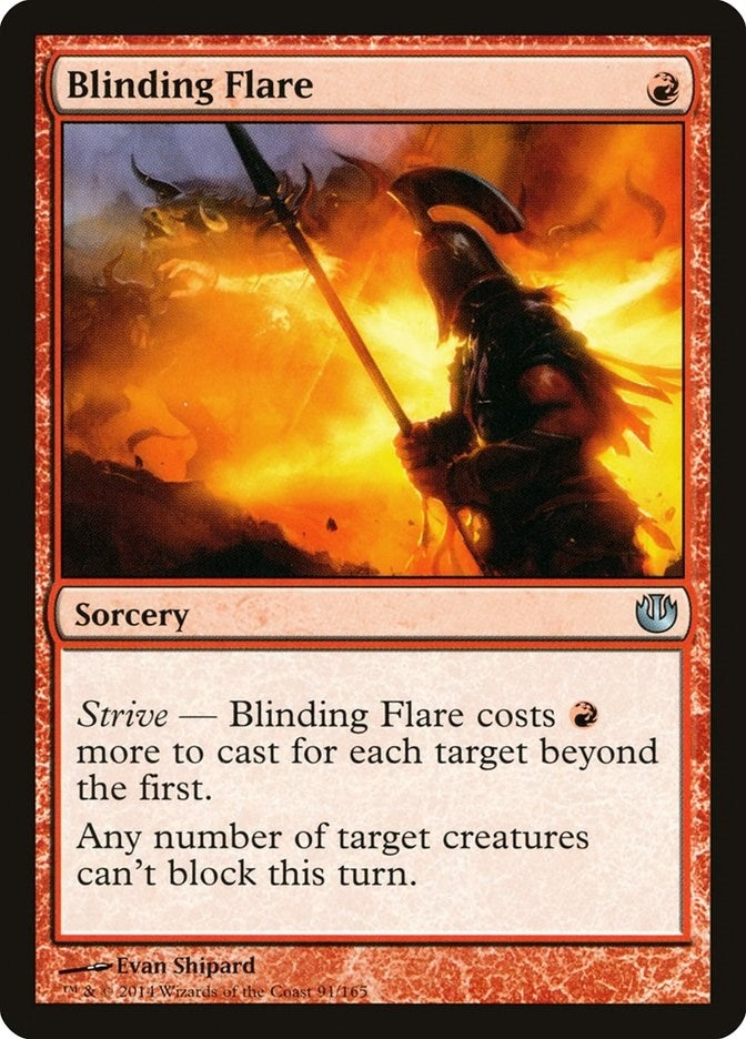Image for Blinding Flare (91) (JOU) - Magic: The Gathering