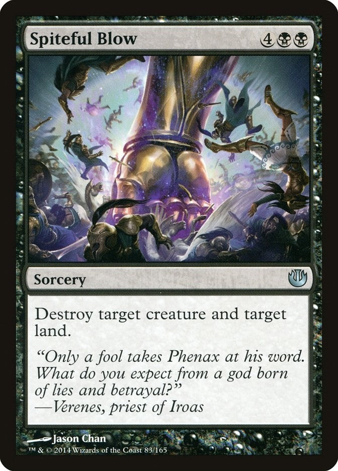 Image for Spiteful Blow (83) (JOU) - Magic: The Gathering
