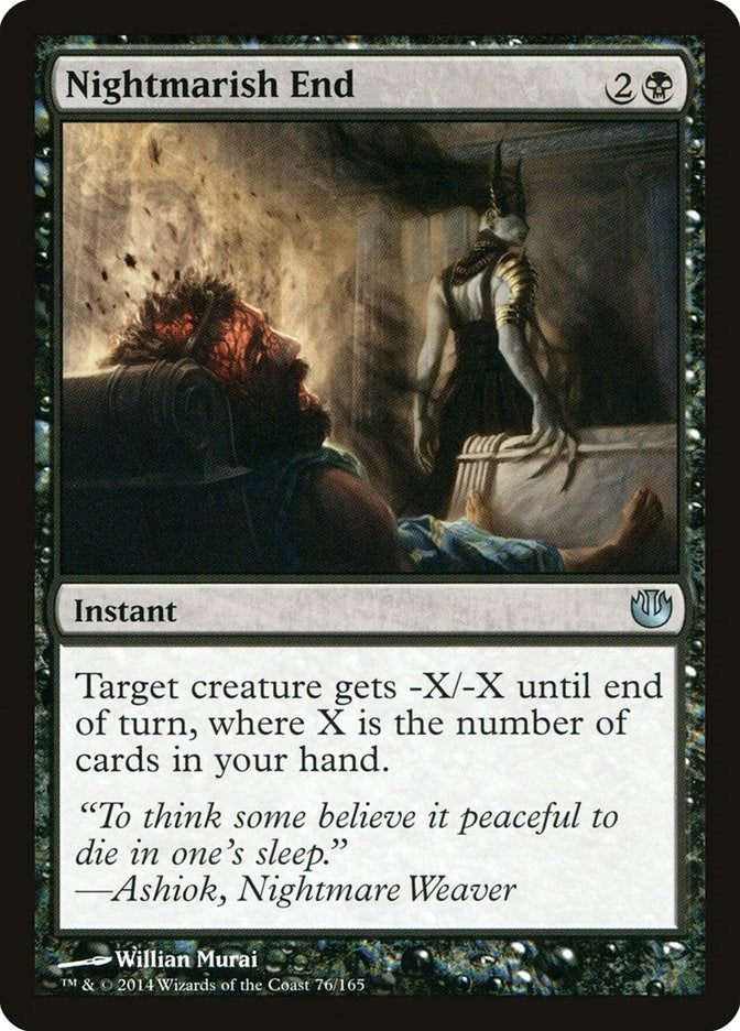 Image for Nightmarish End (76) (JOU) - Magic: The Gathering