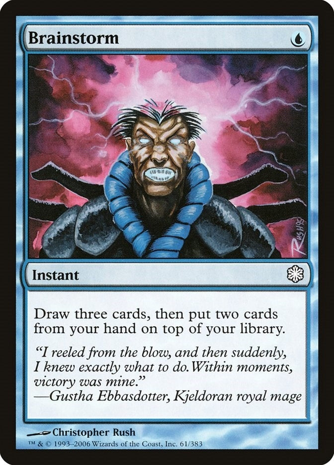 Image for Brainstorm (61) (CTD) - Magic: The Gathering