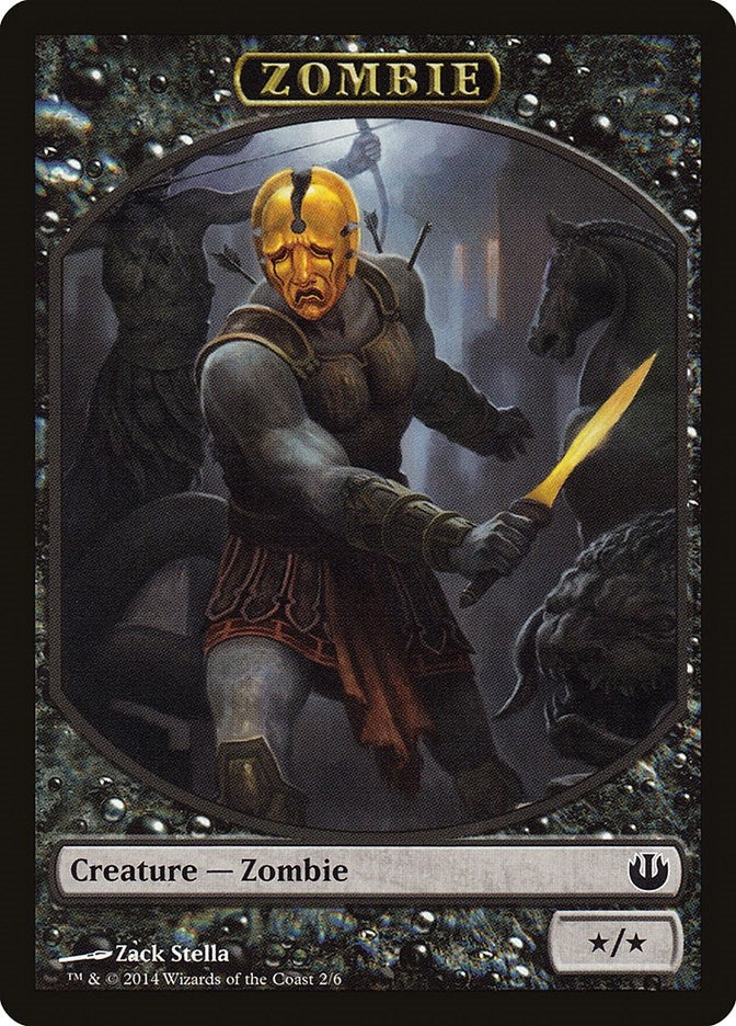 Image for Zombie Token (2) (JOU) - Magic: The Gathering