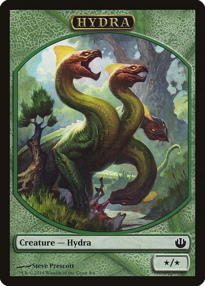 Image for Hydra Token (4) (JOU) - Magic: The Gathering