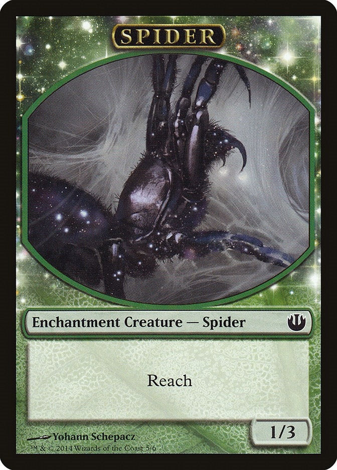 Image for Spider Token (5) (JOU) - Magic: The Gathering