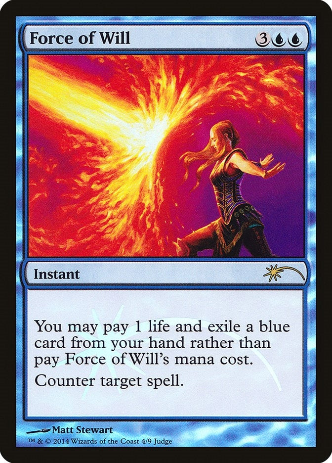 Image for Force of Will (4) (JDG) - Magic: The Gathering