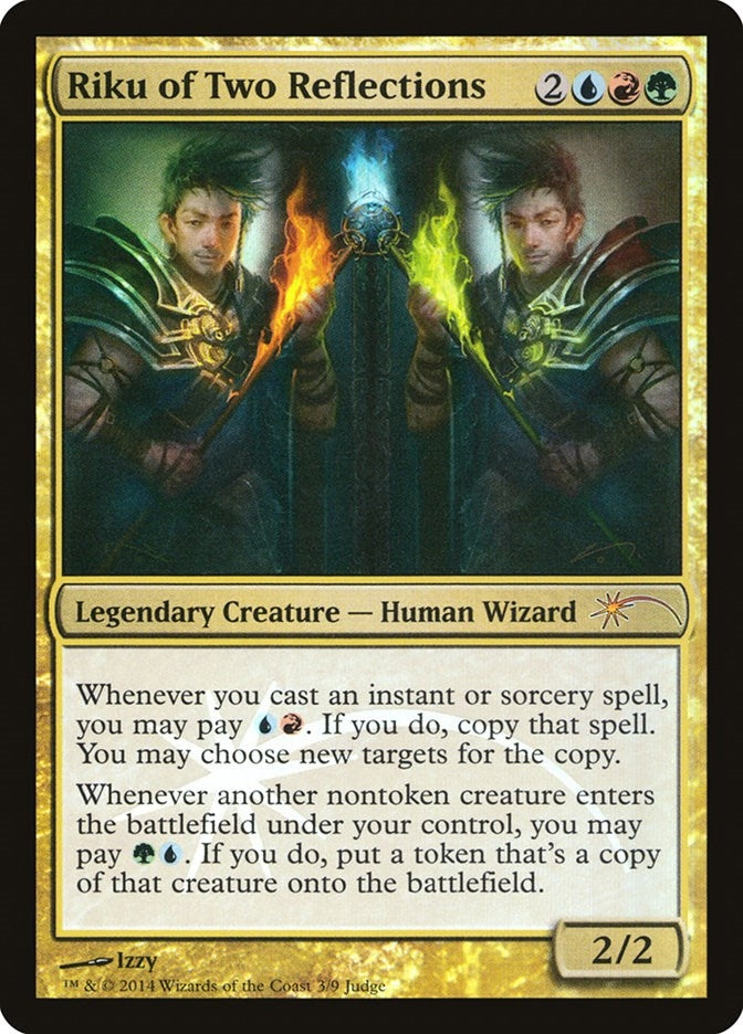 Image for Riku of Two Reflections (3) (JDG) - Magic: The Gathering