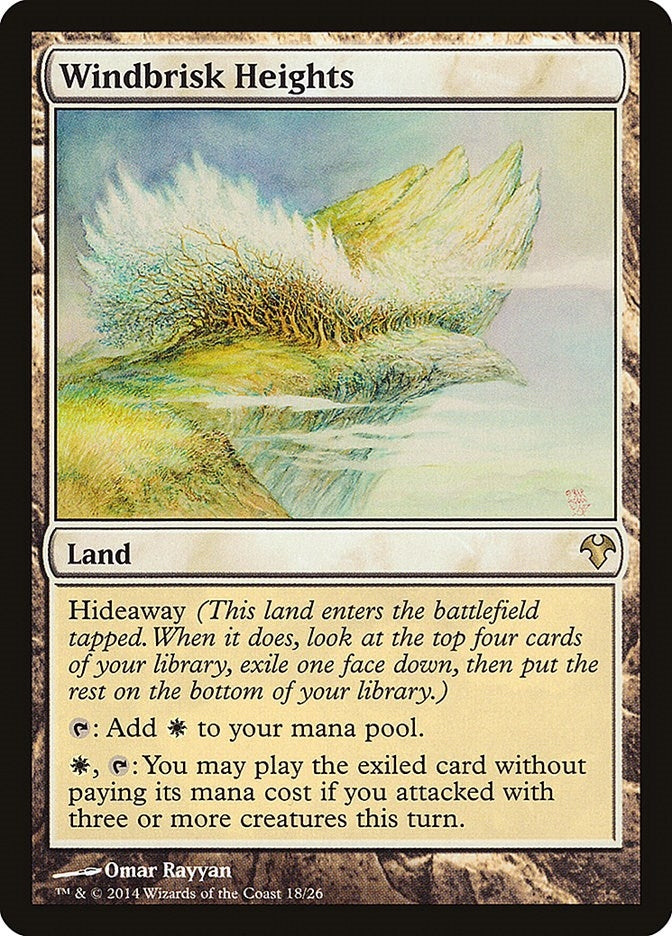 Image for Windbrisk Heights (18) (MD1) - Magic: The Gathering