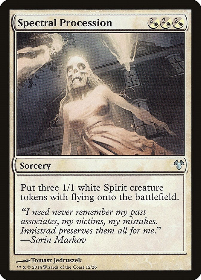 Image for Spectral Procession (12) (MD1) - Magic: The Gathering