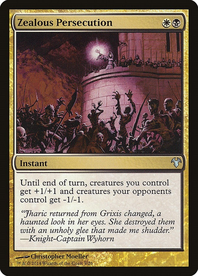 Image for Zealous Persecution (9) (MD1) - Magic: The Gathering