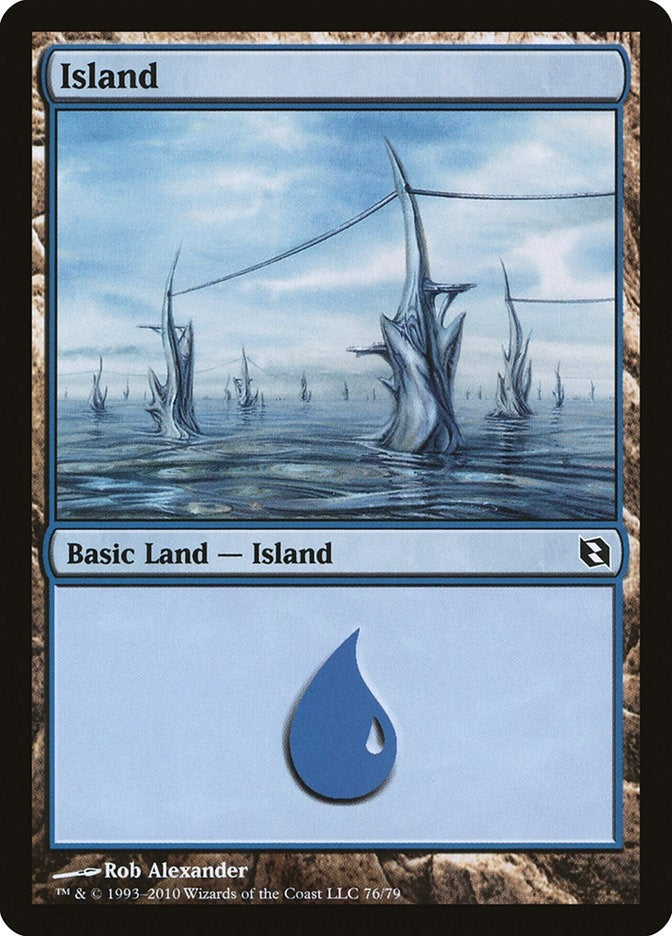 Image for Island (76) (76) (DDF) - Magic: The Gathering
