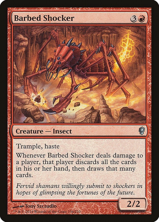 Image for Barbed Shocker (136) (CNS) - Magic: The Gathering