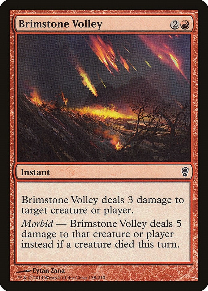 Image for Brimstone Volley (138) (CNS) - Magic: The Gathering