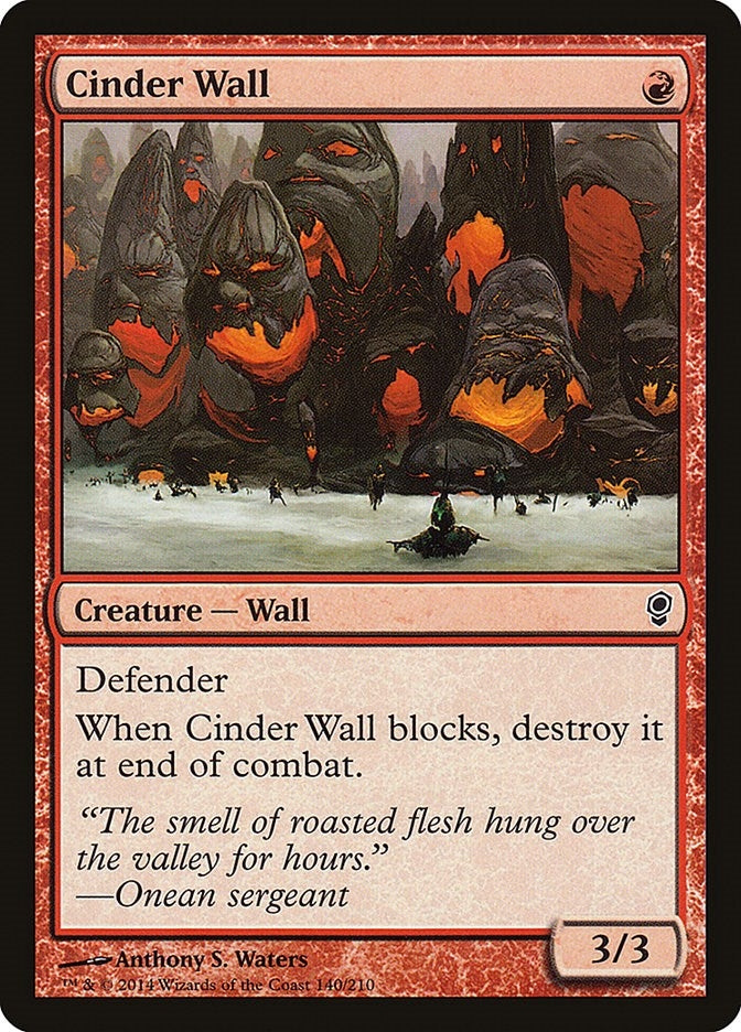 Image for Cinder Wall (140) (CNS) - Magic: The Gathering