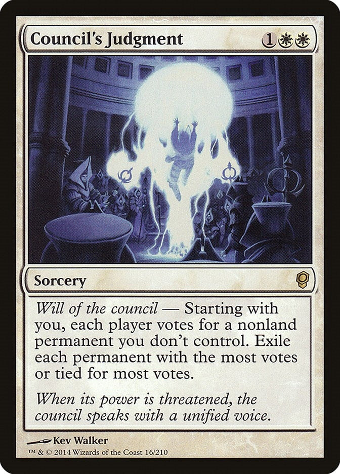 Image for Council's Judgment (16) (CNS) - Magic: The Gathering