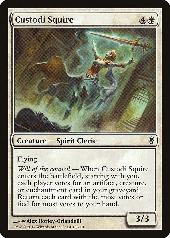 Image for Custodi Squire (18) (CNS) - Magic: The Gathering