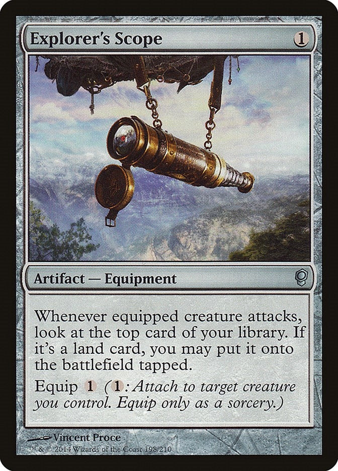 Image for Explorer's Scope (198) (CNS) - Magic: The Gathering