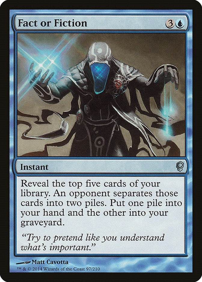 Image for Fact or Fiction (97) (CNS) - Magic: The Gathering