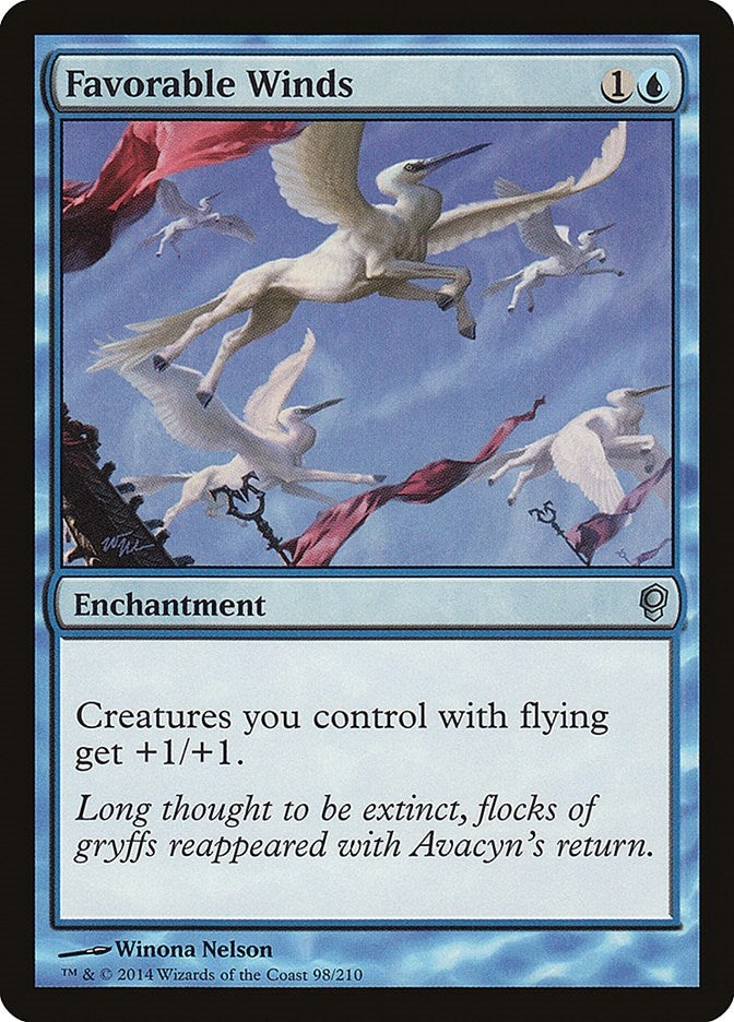 Image for Favorable Winds (98) (CNS) - Magic: The Gathering