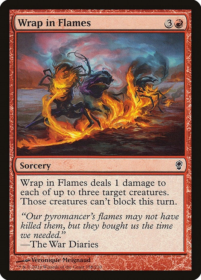 Image for Wrap in Flames (158) (CNS) - Magic: The Gathering