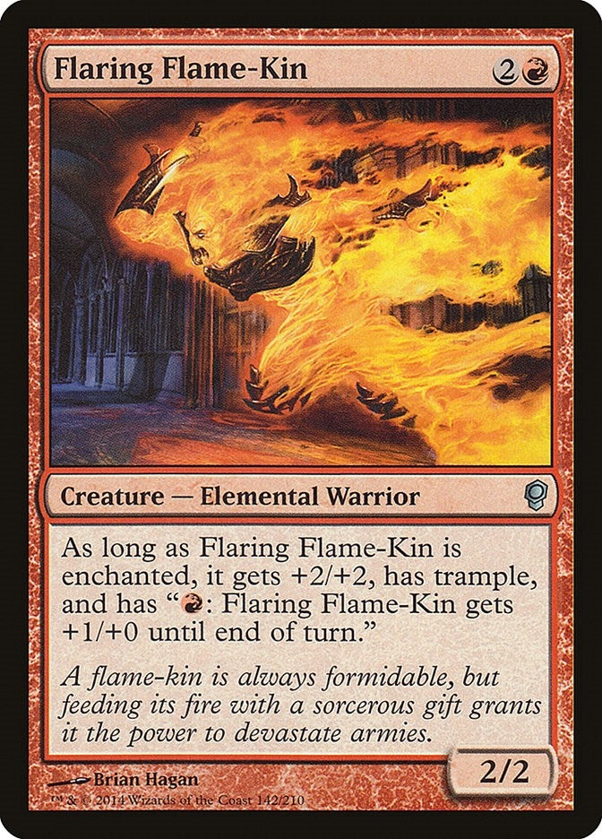 Image for Flaring Flame-Kin (142) (CNS) - Magic: The Gathering
