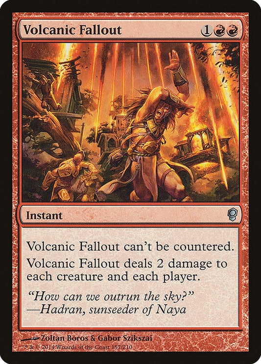 Image for Volcanic Fallout (157) (CNS) - Magic: The Gathering