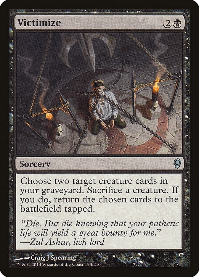 Image for Victimize (133) (CNS) - Magic: The Gathering
