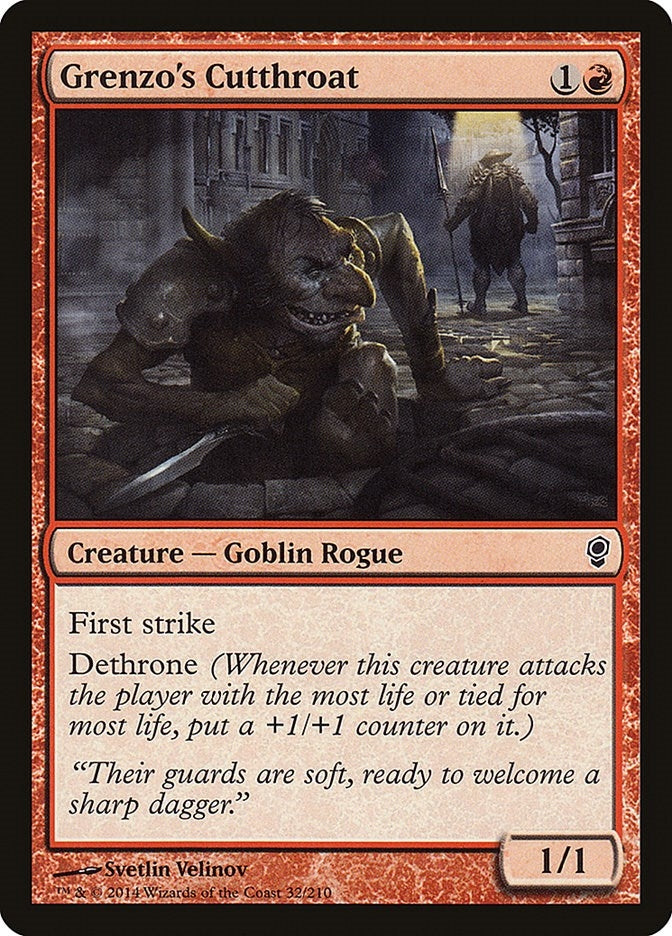 Image for Grenzo's Cutthroat (32) (CNS) - Magic: The Gathering