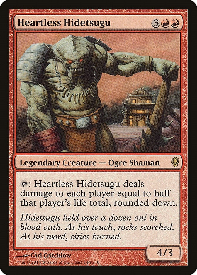 Image for Heartless Hidetsugu (144) (CNS) - Magic: The Gathering