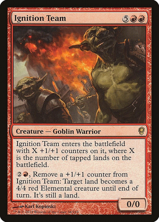 Image for Ignition Team (34) (CNS) - Magic: The Gathering