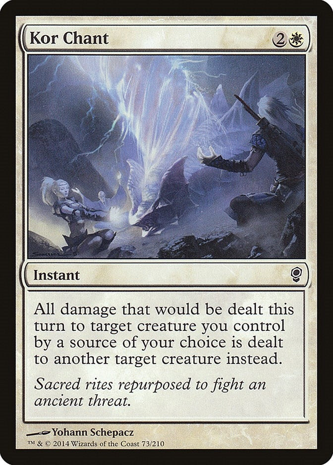 Image for Kor Chant (73) (CNS) - Magic: The Gathering