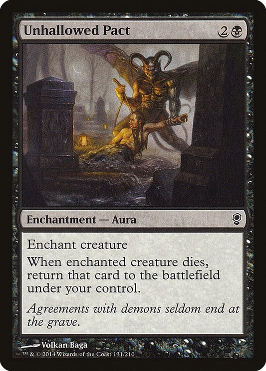 Image for Unhallowed Pact (131) (CNS) - Magic: The Gathering