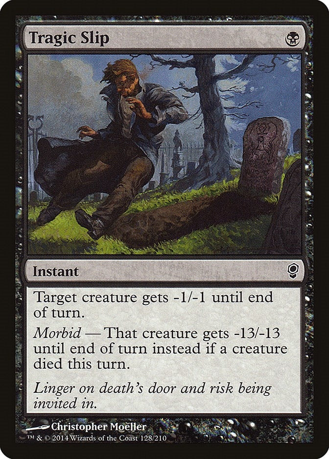 Image for Tragic Slip (128) (CNS) - Magic: The Gathering