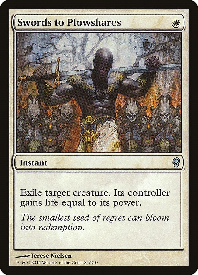 Image for Swords to Plowshares (84) (CNS) - Magic: The Gathering