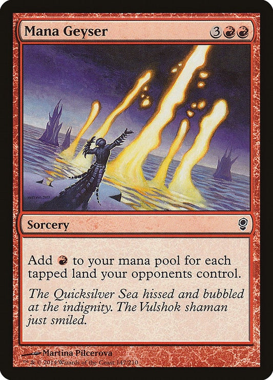 Image for Mana Geyser (147) (CNS) - Magic: The Gathering