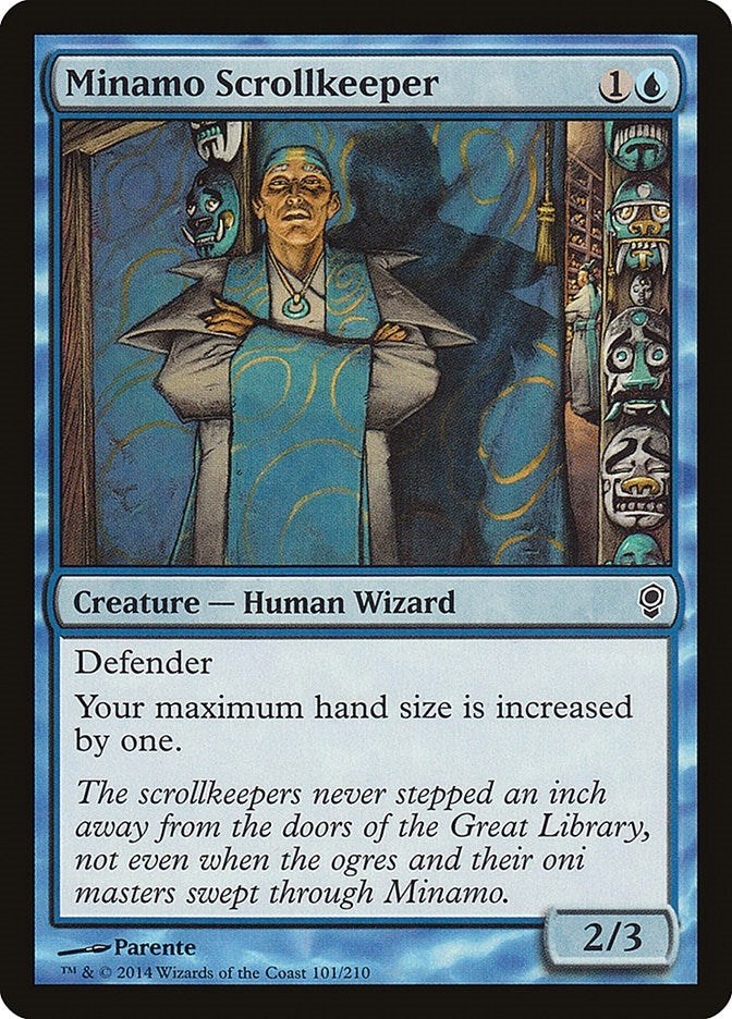 Image for Minamo Scrollkeeper (101) (CNS) - Magic: The Gathering