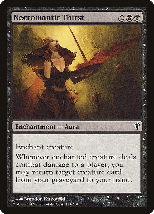Image for Necromantic Thirst (119) (CNS) - Magic: The Gathering