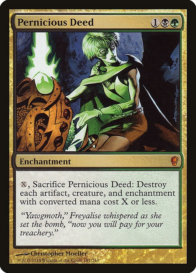 Image for Pernicious Deed (191) (CNS) - Magic: The Gathering