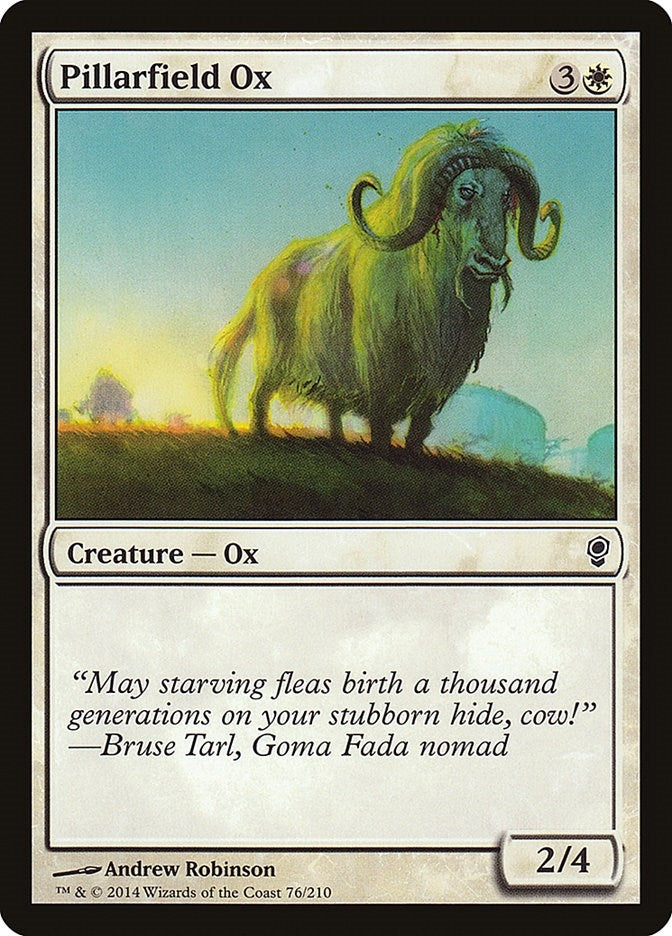 Image for Pillarfield Ox (76) (CNS) - Magic: The Gathering