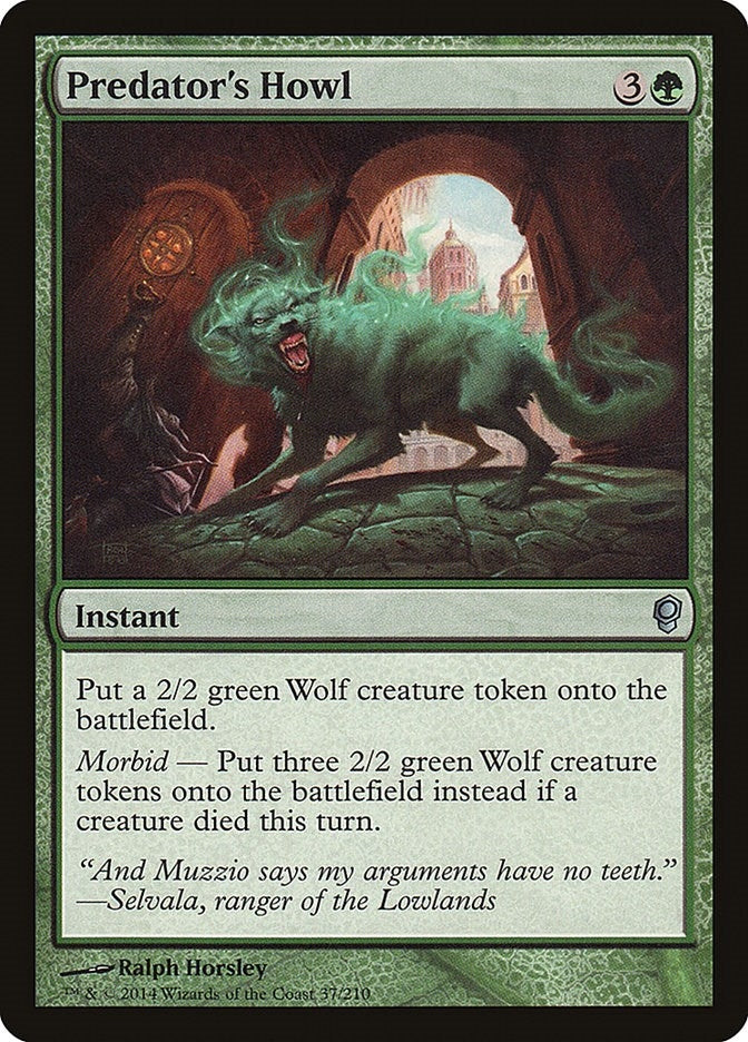 Image for Predator's Howl (37) (CNS) - Magic: The Gathering